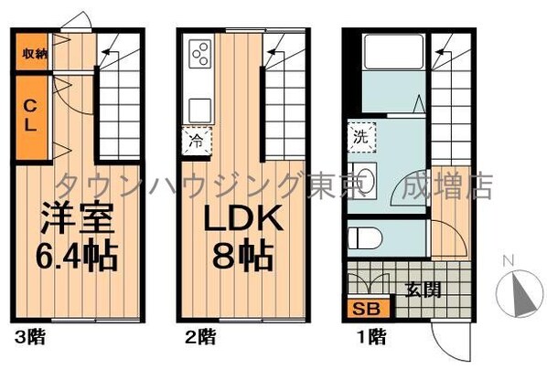 新座市北野１丁目新築ＰＪの物件間取画像